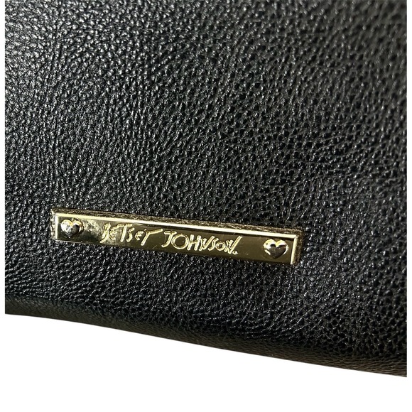 BETSEY JOHNSON Crossbody Bag Purse Kiss Lips‎ Snap Closure - Picture 6 of 11